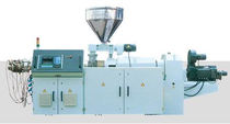 conical twin screw extruder SJSZ series Tongsan Plastic Machinery Co., Ltd.