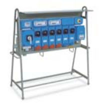 construction site electrical distribution cabinet with plug sockets 16 - 32 A, 220 - 380 V, IP65 | TAIS series Palazzoli SpA