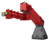 continuous foundry sand mixer with articulated arm SPARTAN lll �T� TURBO series Omega foundry machinery