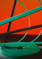 conveyor belt skirt guide Drive &reg; PE-HD A Zeta Gomma