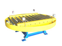 conveyor turntable max. 1 500 kg , 6 - 15 m/min | S'turn 1500 CHAIN Peintamelec-S'link