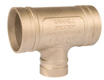 copper tee for tube grooved coupling max. DN 150 x 150 x 125 | 621 series Grinnell