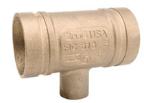 copper tee for tube grooved coupling max. 100 x 100 x 40 | 618 series Grinnell