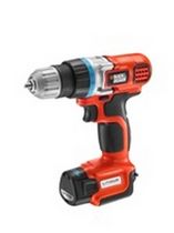 cordless electric drill / screwdriver 0 - 600 rpm | EGBL108K  Black & Decker
