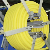 corrugated pipe coiler for extrusion line ED, ES MECASOFT