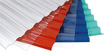 corrugated polycarbonate panel (PC) SUNTUF&reg; Palram Industries Ltd.