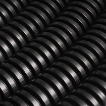 corrugated PVC cable protection conduit 750 N, EN 61386.1, EN 61386.22 | TF25 series TUBIFOR