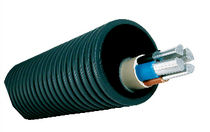 corrugated wiring protective conduit EUCAPROTECT Eupen Plastic Pipe Division