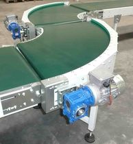 curved belt conveyor TCNRUCI OMT BIELLA