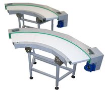 curved belt conveyor TCNRUCO OMT BIELLA
