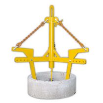 cylinder lifting clamp 500 - 2 000 kg | PZTUV series Boscaro s.r.l.
