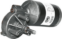 DC electric worm gearmotor 24 VDC, 70 W | SM6551W Smart Motor Devices
