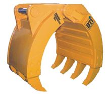 demolition grapple for excavator HG series Breaker Technology, LTD.
