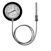 dial gas expansion thermometer with capillary TRR Series WINTERS INSTRUMENTS