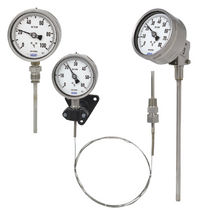 dial stem type gas expansion thermometer 73 series WIKA Alexander Wiegand