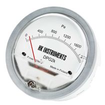 diaphragm operated differential pressure gauge with ABS housing DPG HK INSTRUMENTS