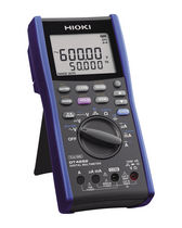 digital multimeter 60.000 mV to 1000.0 V AC/DC | DT4282 HIOKI E.E. CORPORATION