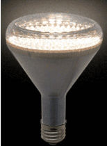 dimmable LED bulb 120 VAC | R30-123_D LEDtronics