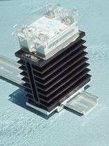 DIN rail mounted solid state relay 0.1 - 40 A, 3 - 32 V, IP00 | APC4020 Anacon Power & Controls