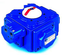 double acting pneumatic valve actuator IP series Indelac Controls, Inc