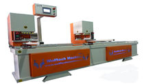 double head wedge welding machine for PVC windows and doors 30&deg; - 180&deg; | WOLF03  Wolftech Machine PVC ALU WOOD technologies
