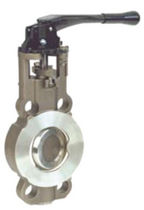 double offset wafer butterfly valve (high performance) DN 50 - 400, max. 50 bar | 5000 B series BURACCO