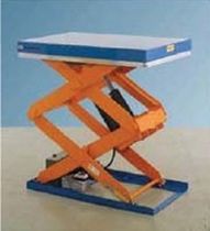double scissor hydraulic lift table 500 - 3 000 kg, 1 100 - 3 000 mm ALFATEC