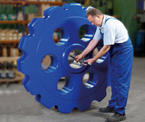 double sprocket wheel for the steel industry  Ketten Wulf