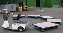 double swiveling axle trailer 500 - 2 000 kg | Mono-track STI INDUSTRIE