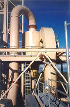 drum dryer with separator for bulk products  Polysius AG