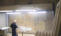 dry filter open paint booth  Globalplant