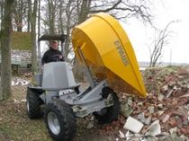 dumper with swiveling skip 3 650 kg | AKR 153 Hermann Paus Maschinenfabrik