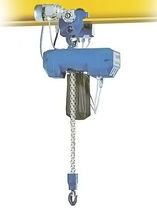 electric chain hoist with electric trolley 125 - 2 000 kg | TRALIFT&trade; TE series  TRACTEL