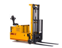 electric pedestrian counterbalanced stacker 1 500 - 4 000 lb  Man & Material Lift Engineering