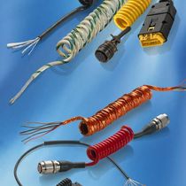 electric power supply cable: spiral  Axospiral&reg;  Axon Cable