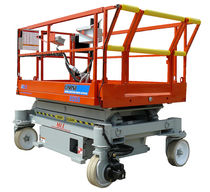 electric scissor lift max. 408 kg, max. 6.09 m | 2046 Omni Man & Material Lift Engineering