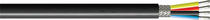 electrical data transmission cable for electronic applications 300 - 500 V, max. 37 x 0.34 mm&sup2; | FCM - FCM BCE series  PLASTELEC