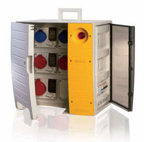 electrical distribution box for construction site max. 18 kW | MBOX series Sobem Scame