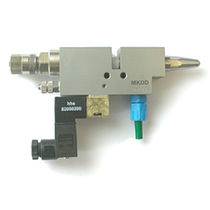 electropneumatic gun for adhesive application max. 150 bar (2 176 psi) | MKDD series Baumer hhs