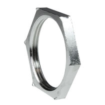 EMC brass lock nut with cutting edge EPN 715 PROTEC