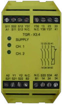 emergency stop relay EN 954-1,Cat 4, 3 NO, 1 NC | TGR-X3.4, 5, 2ZH-X1 TECHNO GR