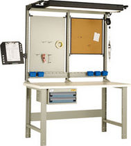 ergonomic assembly workstation 60" x 30" x 80", 100 lb | LC3001 Rousseau Metal