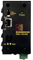 Ethernet - fiber optic converter 100BaseTX - 100BaseFX | RMC RuggedCom