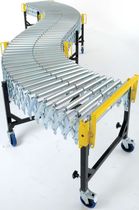 expandable and mobile roller conveyor 750 mm, 250 kg/m WILTSCHE F&ouml;rdersysteme
