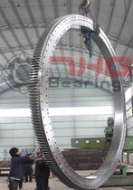 external toothed triple row roller slewing ring &oslash; 3000 - 8000 mm THB Bearings