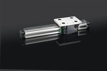 externally guided rodless pneumatic linear actuator PLR25 MEDAN