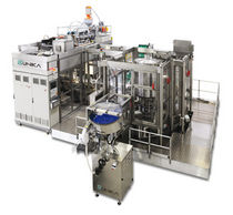 extrusion blow molding and bottle filling machine 130 - 180 kN | UNIKA 2-510, UNIKA 2-700 TECHNE Technipack Engineering