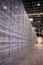 fall arrest grill for pallet rack  WIRECRAFTERS