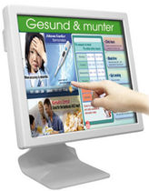 fanless all-in-one computer with touch screen monitor for medical applications IP65, 17 - 22'' , Intel&reg; ATOM, 1.6 GHz Z530 | DT 517/522 med CONCEPT International GmbH