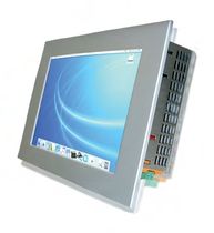 fanless touch screen industrial panel PC 10", Intel Atom Z510P, 1.1 GHz, max. 2 GB | PSW010-FF PANEL